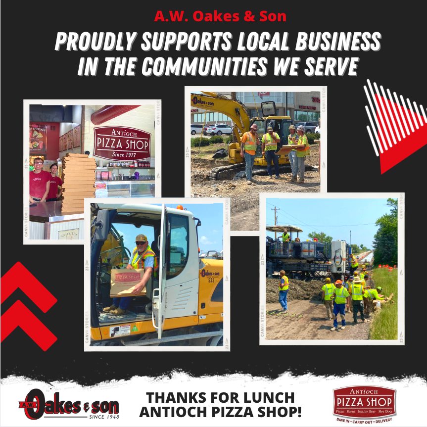 A.W. Oakes Supports Local Businesses