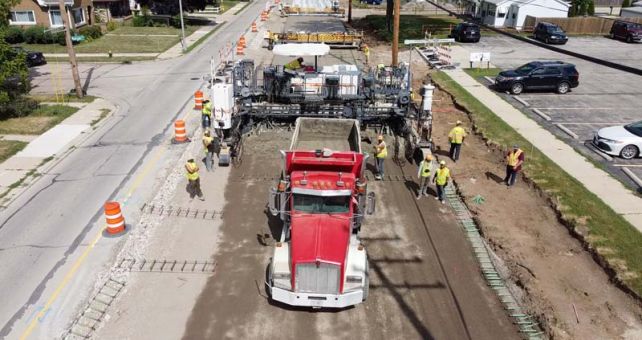 Concrete Road Installation in Racine, WI