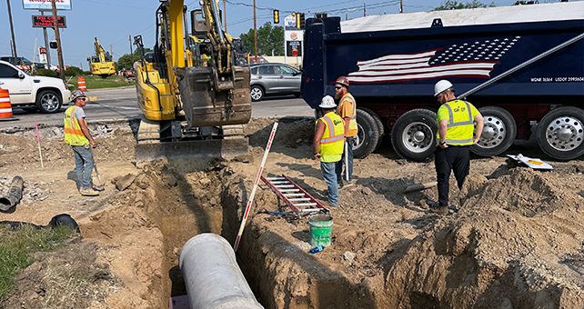 Sewer & Underground Utility Work in Paddock Lake, WI