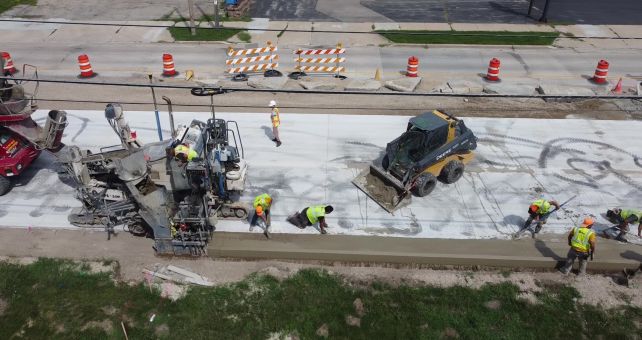 Concrete Curb Installation in Kenosha, WI