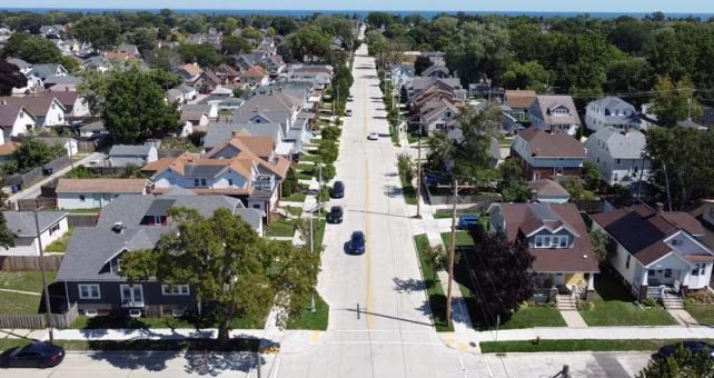 Roadway Construction in Racine, WI